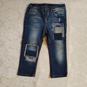 Vigoss "The Jagger" Cuffed Capri Jeans